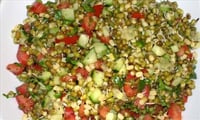 Moong sprouts salad Recipe